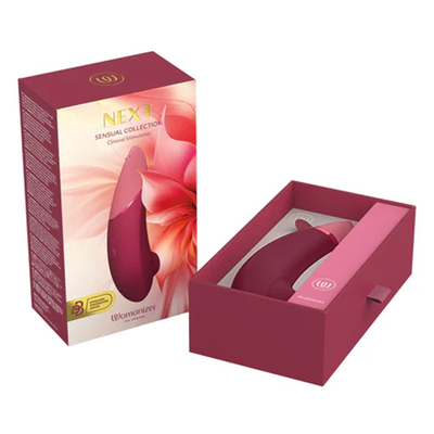 Womanizer Next Bordeaux – Luxury 3D Pleasure Air Clitoral Stimulator