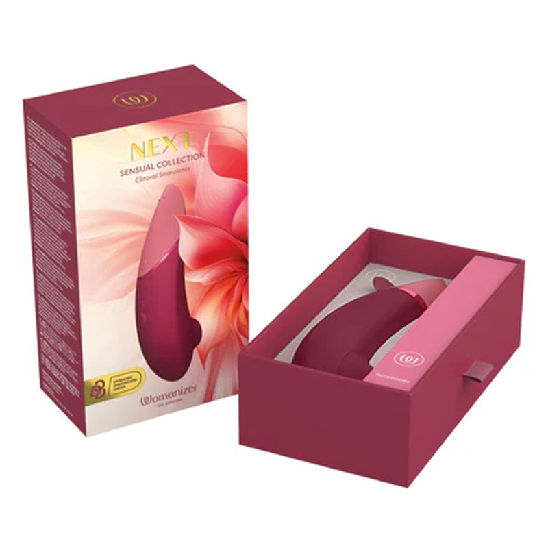 Womanizer Next Bordeaux – Luxury 3D Pleasure Air Clitoral Stimulator