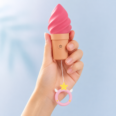Love to Love Candi’Ice Raspberry Jolly Mini Vibe – Compact Ice Cream-Inspired Vibrator