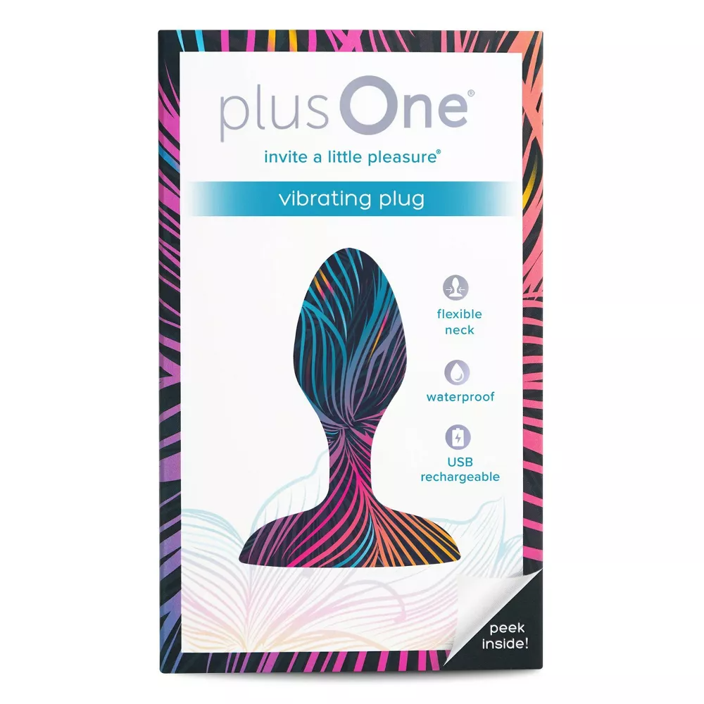 Plus One Luxe Vibrating Plug – Rechargeable Remote-Controlled Anal Plug