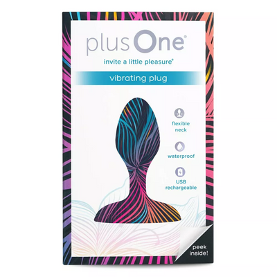 Plus One Luxe Vibrating Plug – Rechargeable Remote-Controlled Anal Plug
