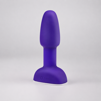 b-Vibe Rimming Petite Plug – Rotating & Vibrating Silicone Anal Plug