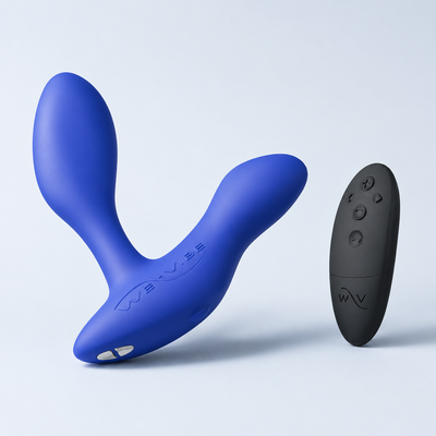 We-Vibe Vector+ Prostate Massager – Adjustable Remote-Controlled Prostate Vibrator