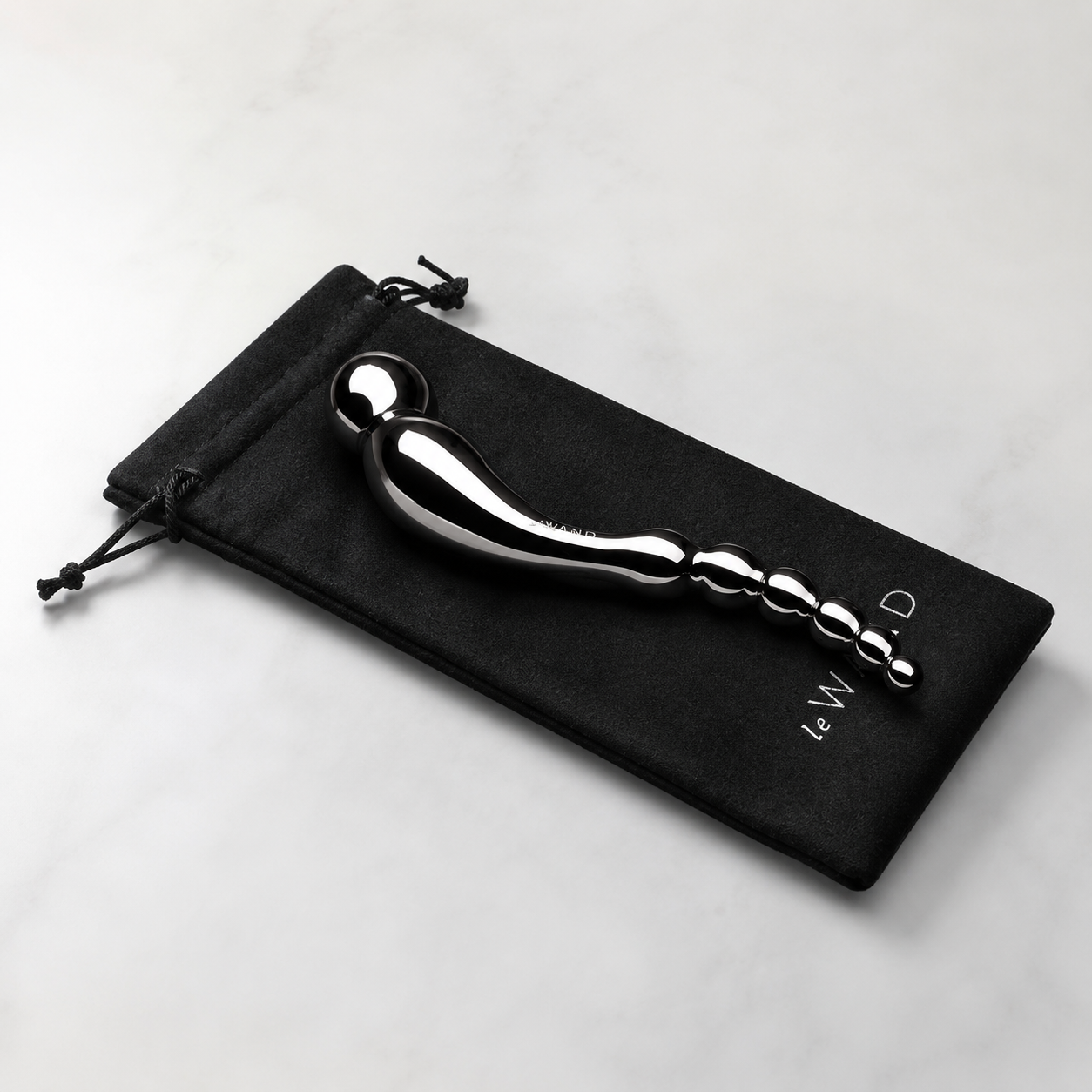 Le Wand Swerve Stainless Steel Dildo – Dual-Ended Weighted Anal Toy