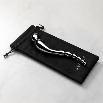 Le Wand Swerve Stainless Steel Dildo – Dual-Ended Weighted Anal Toy