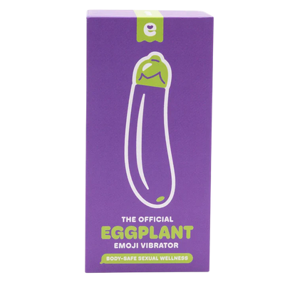 Emojibator Eggplant Vibrator – Waterproof Rechargeable Bullet Vibrator