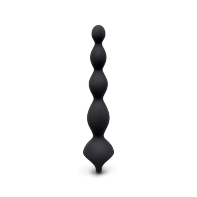 b-Vibe 6.5” Vibing Beads – Vibrating Silicone Anal Beads