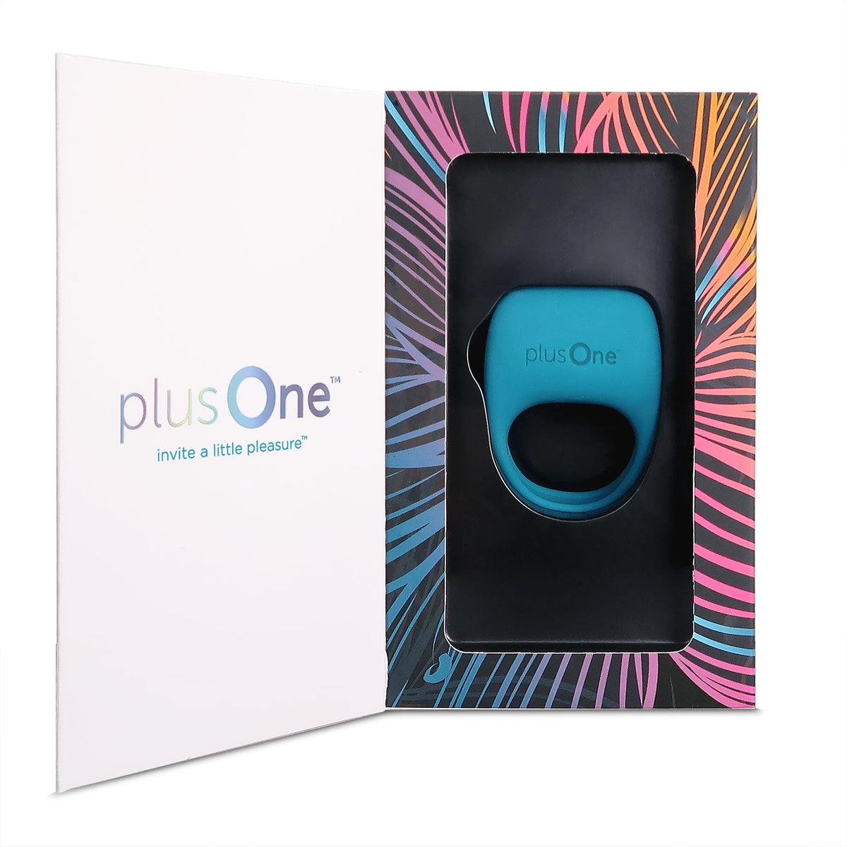 PlusOne Vibrating Ring – Rechargeable Silicone Vibrating Cock Ring