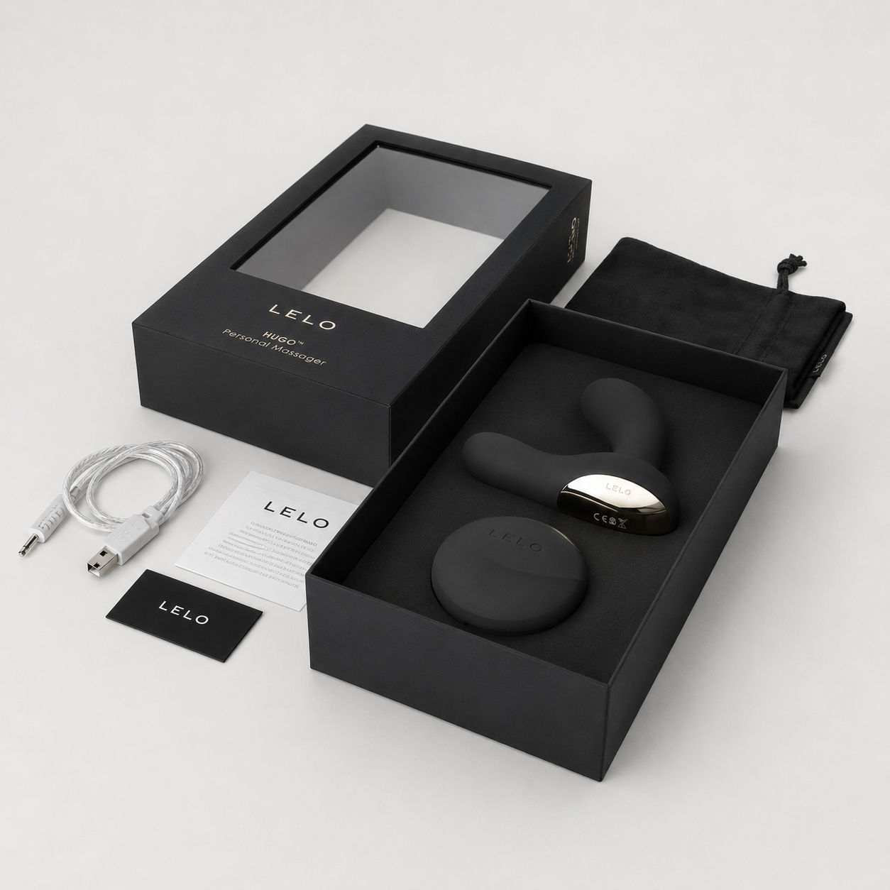LELO Hugo Prostate Massager – Luxury Remote-Controlled Prostate Vibrator