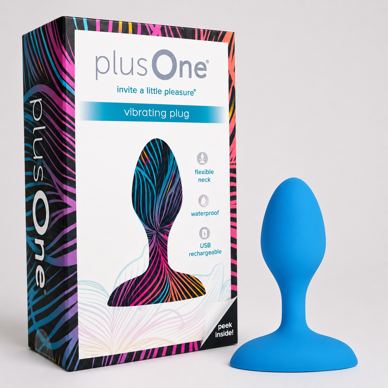 Plus One Luxe Vibrating Plug – Rechargeable Remote-Controlled Anal Plug