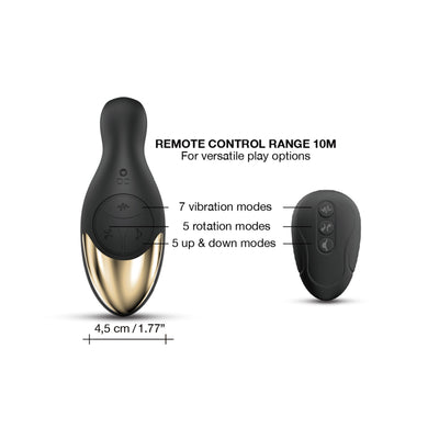 Dorcel Multi P-Joy Prostate Massager – Remote-Controlled Triple-Motor Prostate Toy