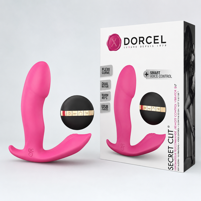Dorcel Secret Clit Remote Controlled Vibrator – Adjustable G-Spot & Clitoral Vibrator