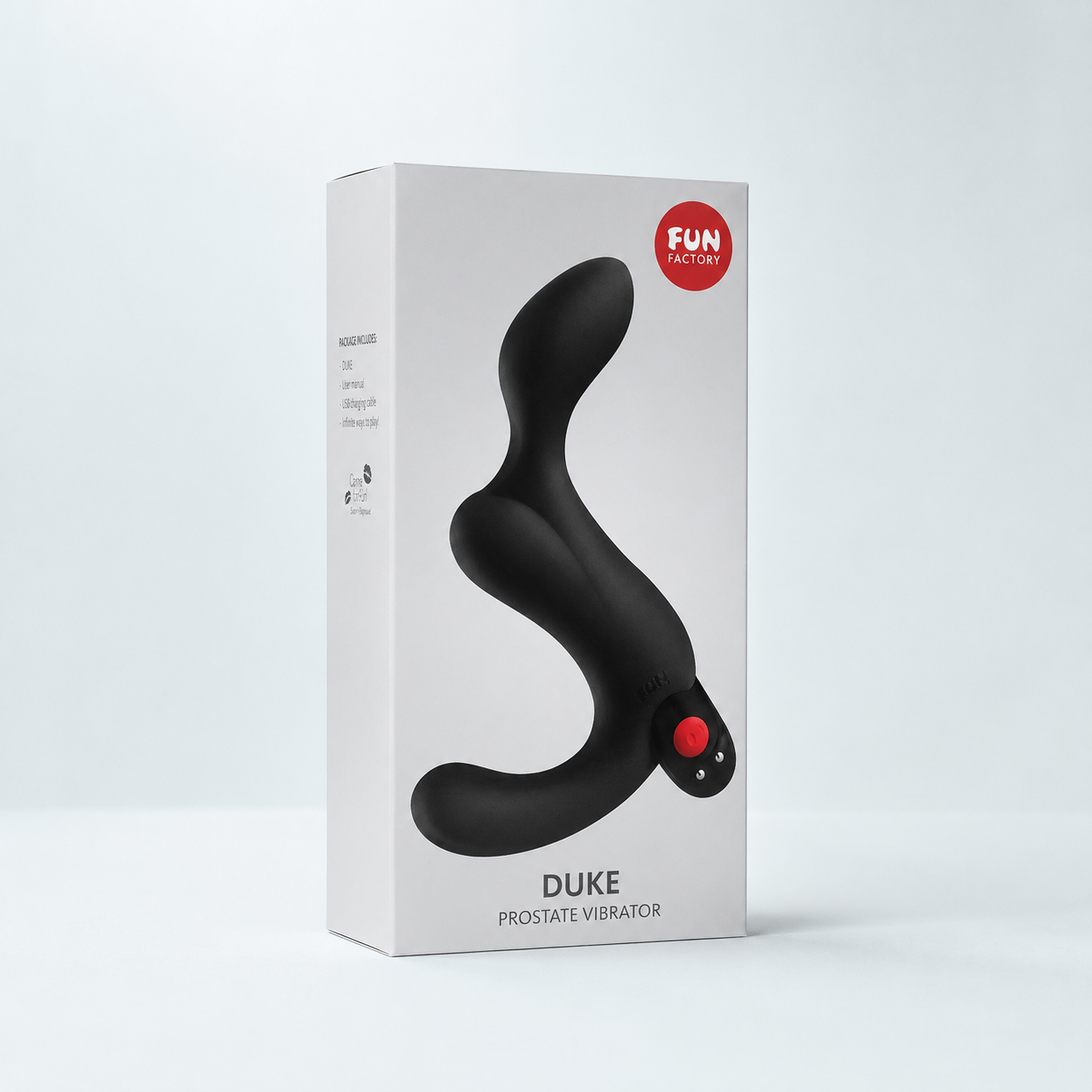 Fun Factory Duke Prostate Massager – Ergonomic Vibrating Prostate Stimulator