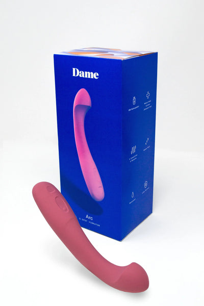 Dame Arc G-Spot Vibrator – Waterproof Rechargeable G-Spot Vibrator