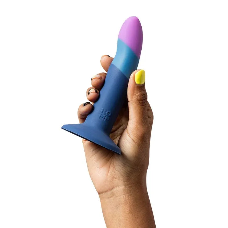 ROMP Piccolo Dildo – Curved Silicone Dildo for G-Spot & P-Spot Pleasure