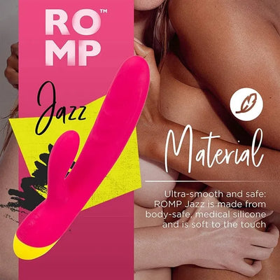 Romp Jazz Rabbit Vibrator – Waterproof Dual-Stimulation Rabbit Vibrator