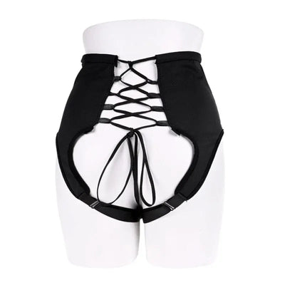 Sportsheets High Waisted Corset Strap-On Harness – Supportive Adjustable Corset Harness