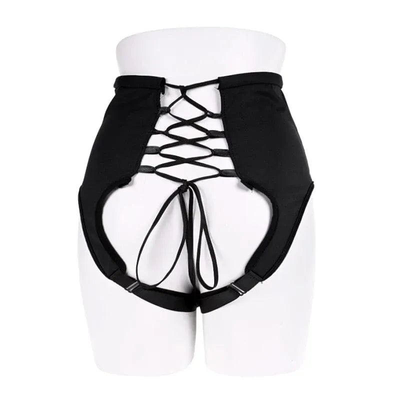 Sportsheets High Waisted Corset Strap-On Harness – Supportive Adjustable Corset Harness