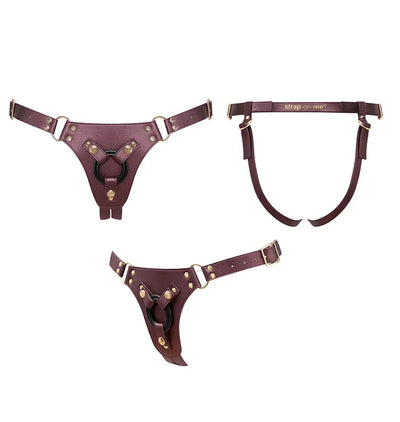 Strap On Me Simili Generous Harness – Adjustable Faux Leather Strap-On Harness