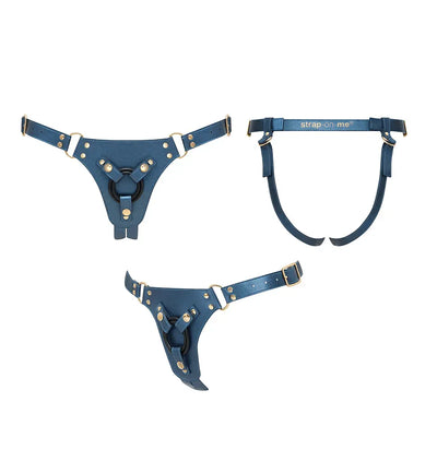 Strap On Me Simili Generous Harness – Adjustable Faux Leather Strap-On Harness
