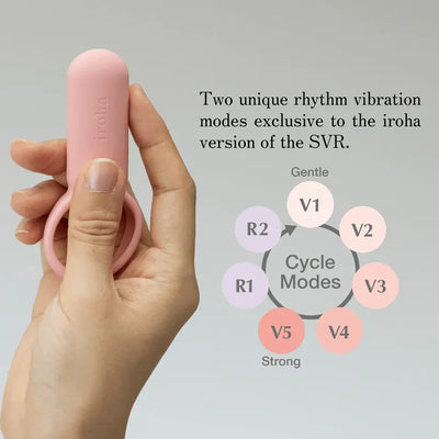 Tenga Iroha SVR Very Vibrating Ring – Rechargeable Silicone Vibrating Cock Ring