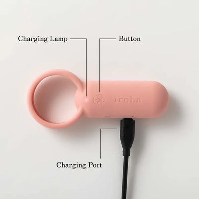 Tenga Iroha SVR Very Vibrating Ring – Rechargeable Silicone Vibrating Cock Ring