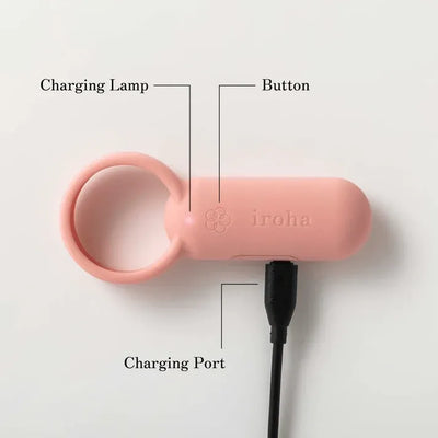 Tenga Iroha SVR Very Vibrating Ring – Rechargeable Silicone Vibrating Cock Ring