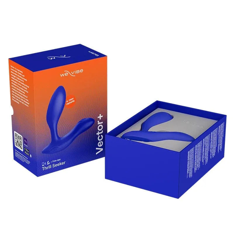 We-Vibe Vector+ Prostate Massager – Adjustable Remote-Controlled Prostate Vibrator