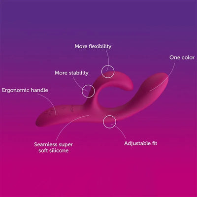 We-Vibe Nova 2 Vibrator – Flexible Dual-Stimulation Rabbit Vibrator