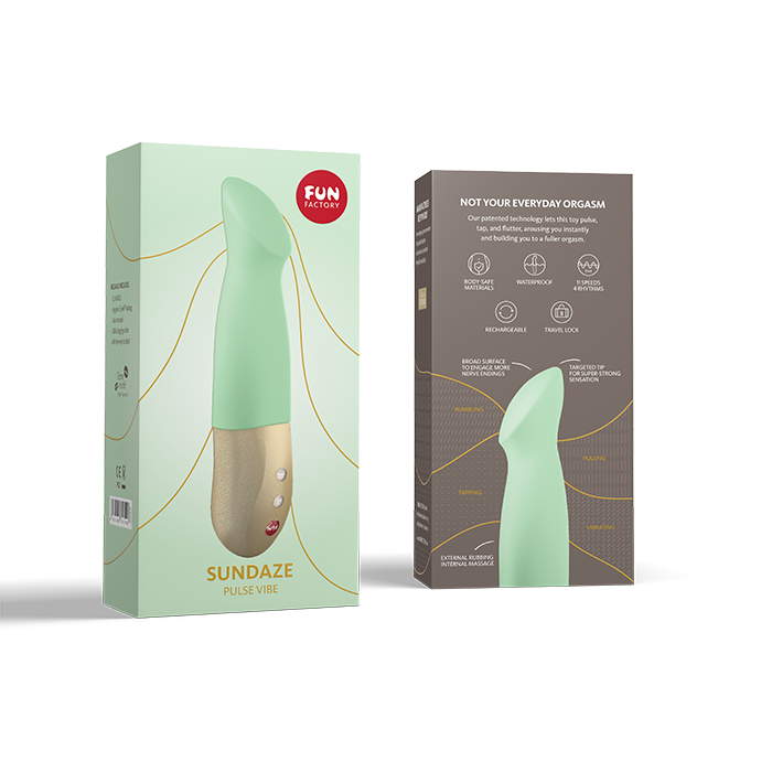 Fun Factory Sundaze Pulse Vibe – Waterproof Pulsating Vibrator for Unique Stimulation
