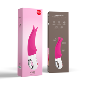 Fun Factory Volta Vibrator – Fluttering Clitoral Vibrator with Deep Rumbly Power