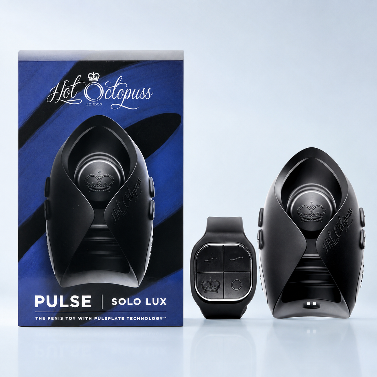 Hot Octopuss Pulse Solo Lux – Rechargeable Hands-Free Male Vibrator
