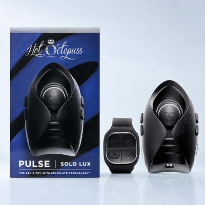 Hot Octopuss Pulse Solo Lux – Rechargeable Hands-Free Male Vibrator