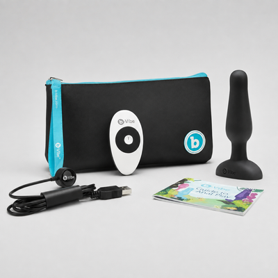 b-Vibe Novice Plug – Beginner-Friendly Remote-Controlled Anal Plug
