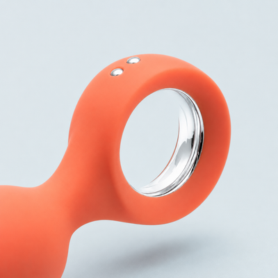 Emojibator Orville Vibrating Butt Plug – Rechargeable Silicone Anal Vibrator