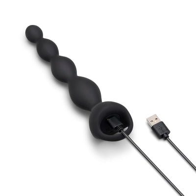 b-Vibe 6.5” Vibing Beads – Vibrating Silicone Anal Beads