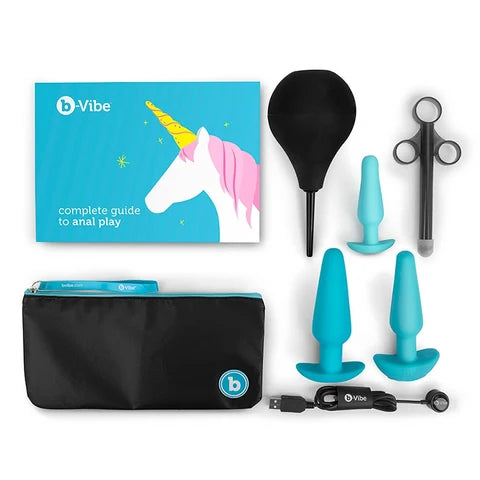 b-Vibe Anal Training Kit & Education Set – Complete 7-Piece Anal Training Kit