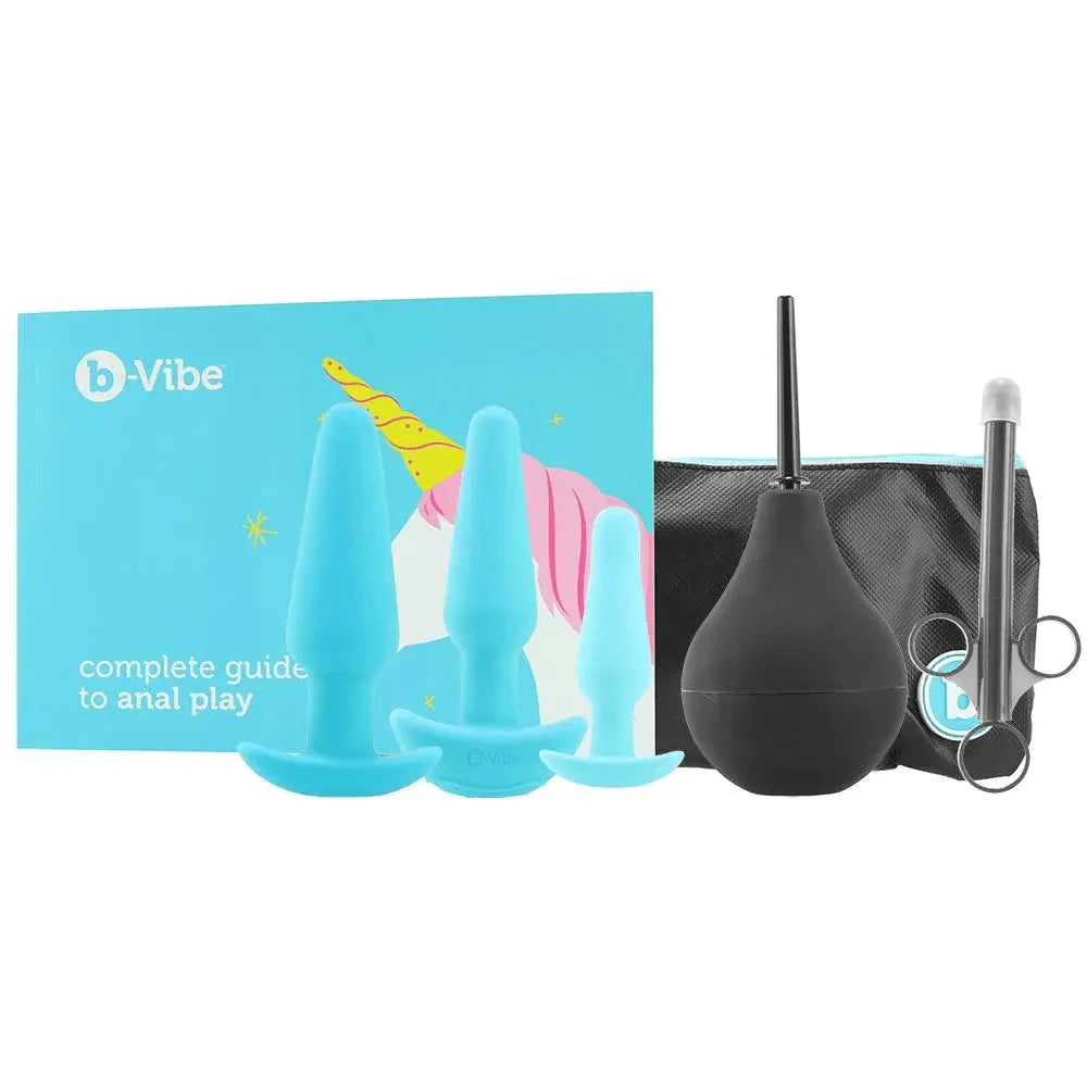 b-Vibe Anal Training Kit & Education Set – Complete 7-Piece Anal Training Kit