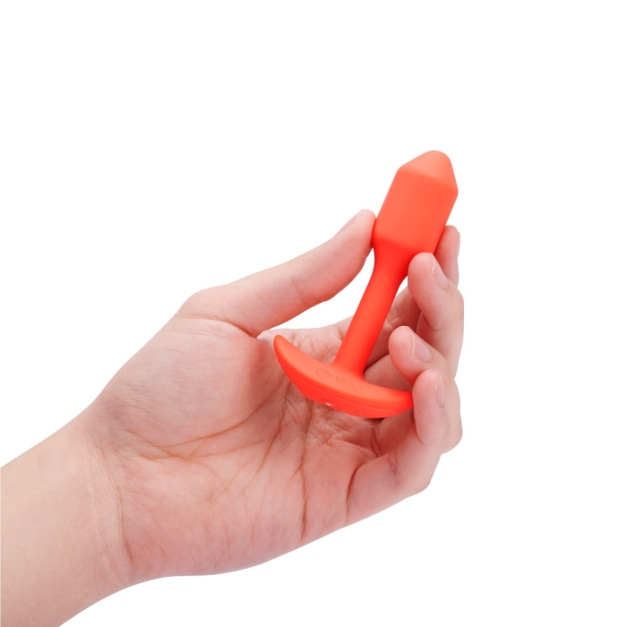 b-Vibe Vibrating Snug Plug 1 – Rechargeable Silicone Vibrating Anal Plug