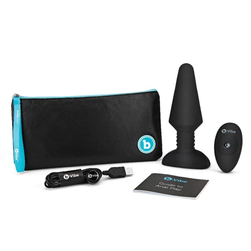 b-Vibe Rimming Plug XL – Large Remote-Controlled Vibrating Anal Plug