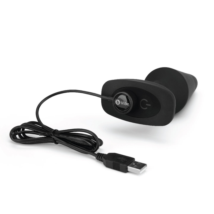 b-Vibe Rimming Plug XL – Large Remote-Controlled Vibrating Anal Plug