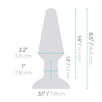 b-Vibe Rimming Plug XL – Large Remote-Controlled Vibrating Anal Plug