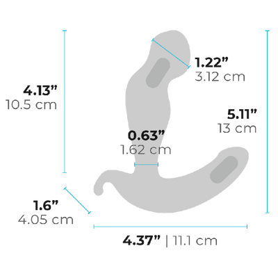 b-Vibe 360 Plug – Remote-Controlled Rotating Prostate Plug