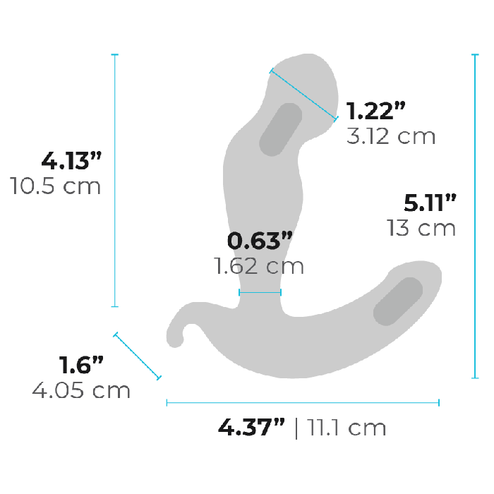 b-Vibe 360 Plug – Remote-Controlled Rotating Prostate Plug