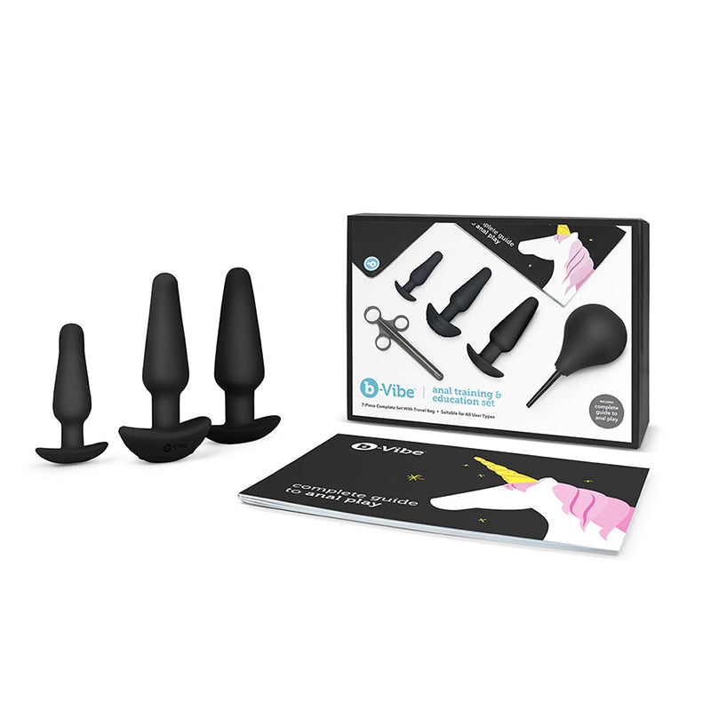 b-Vibe Anal Training Kit & Education Set – Complete 7-Piece Anal Training Kit
