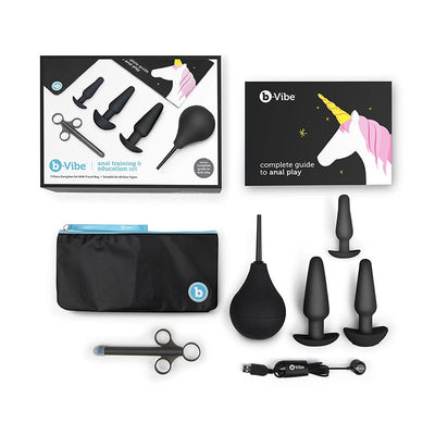 b-Vibe Anal Training Kit & Education Set – Complete 7-Piece Anal Training Kit