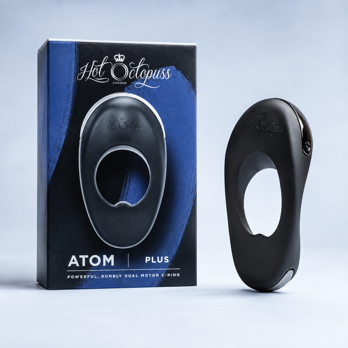 Hot Octopuss ATOM PLUS – Dual-Motor Rechargeable Vibrating Cock Ring