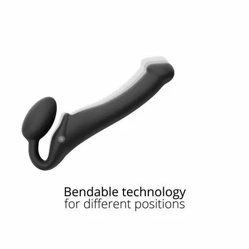 Strap On Me Vibrating Bendable Strap-On XL – Remote-Controlled Triple-Motor Strap-On