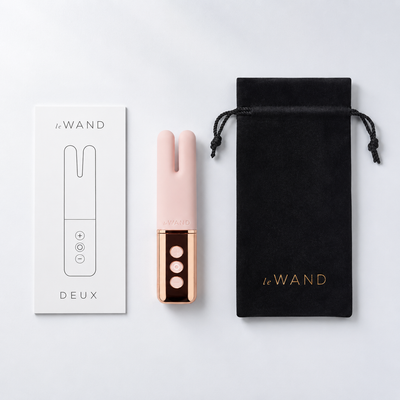 Le Wand Deux Mini Vibe – Compact Dual-Tip Vibrator with Twin Motors
