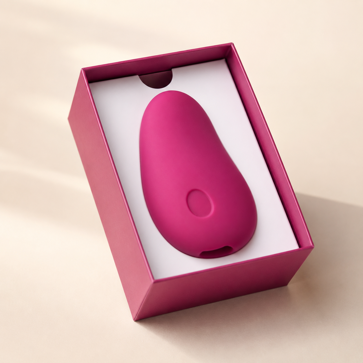 Dame Pom Soft Touch Vibrator – Waterproof Palm-Sized Vibrator for Targeted Pleasure